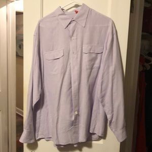 Light purple Izod shirt. Size large